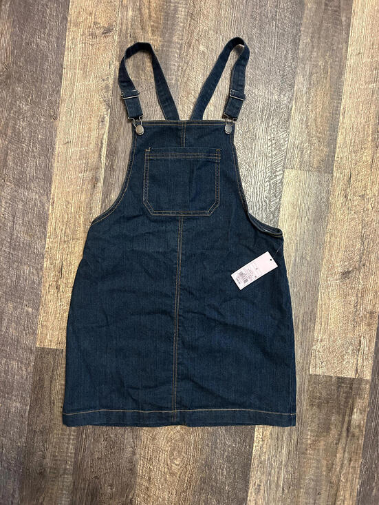 wild fable Denim - Wild Fable Denim Overall Dress Dark Wash Size Small NWT 2010s Y2K